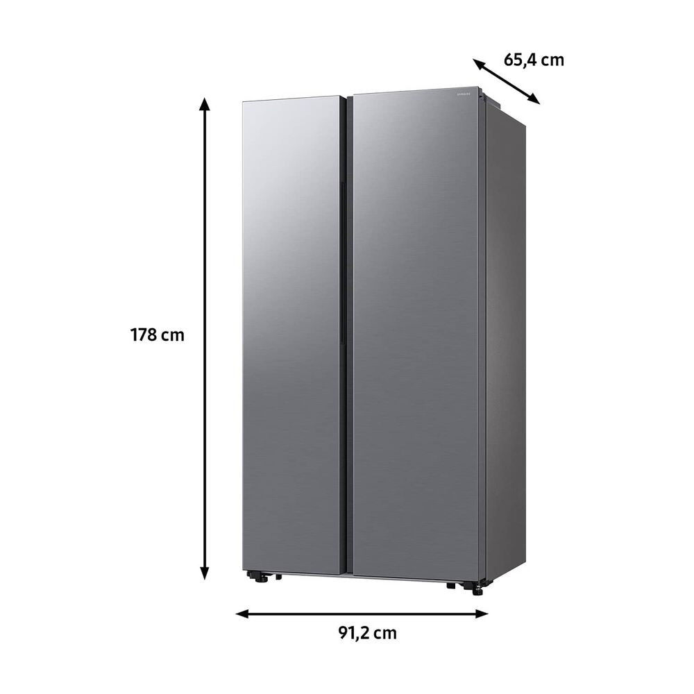 Refrigerador Side By Side 564l Gris image number 3.0