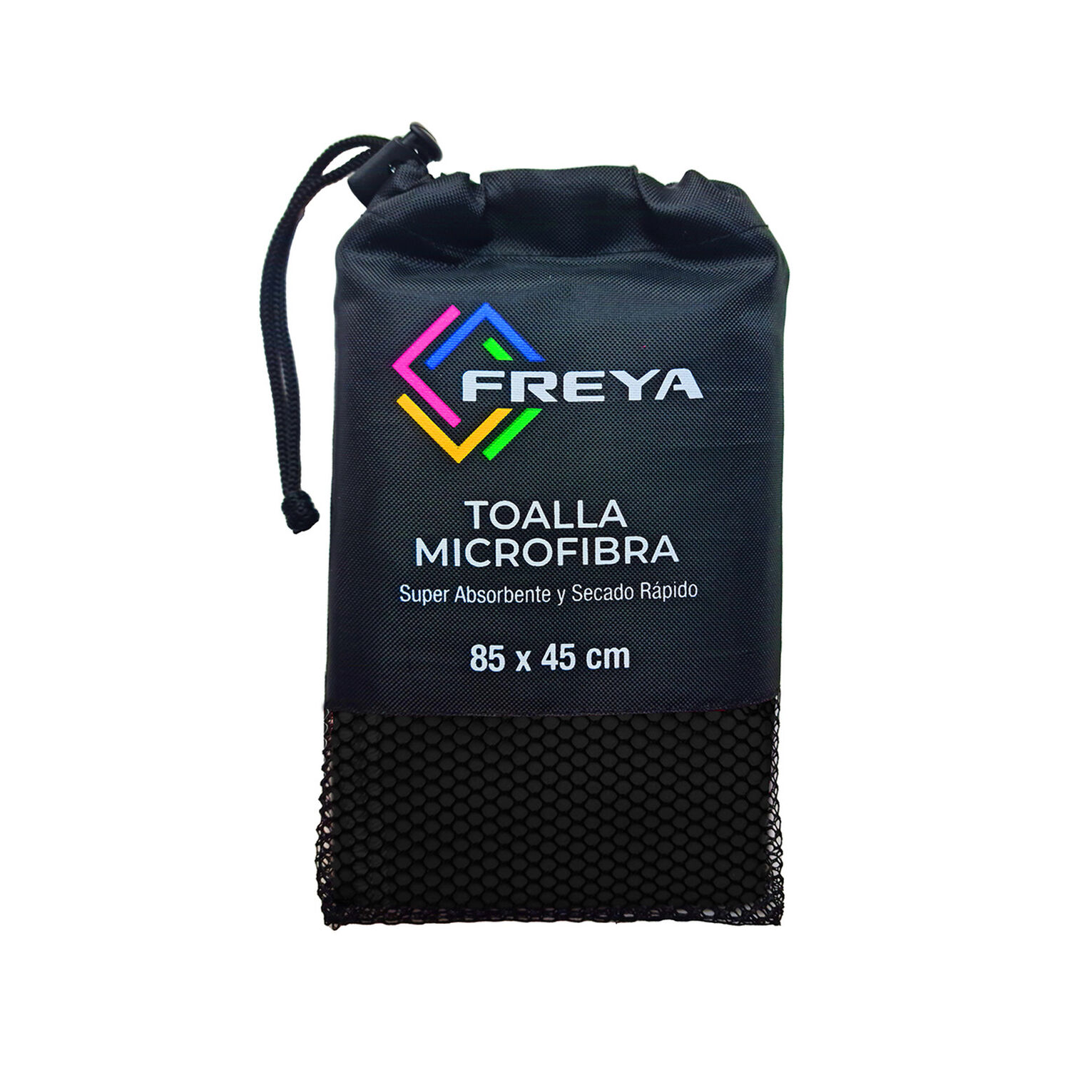 Toalla Microfibra Absorvente Peluqueria Negro 85*45cm image number 0.0