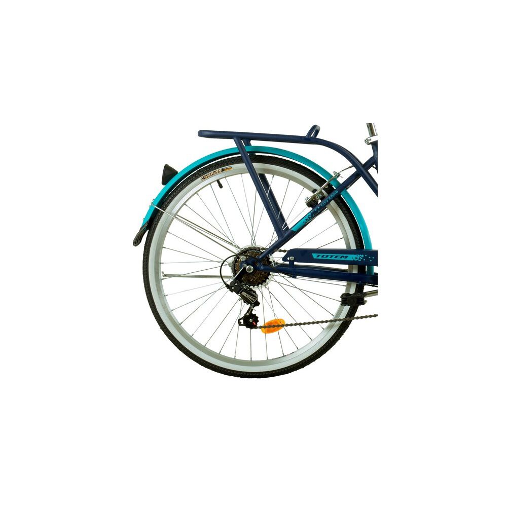 Bicicleta Totem City Dama Aro 26 Azul Con Celeste image number 4.0