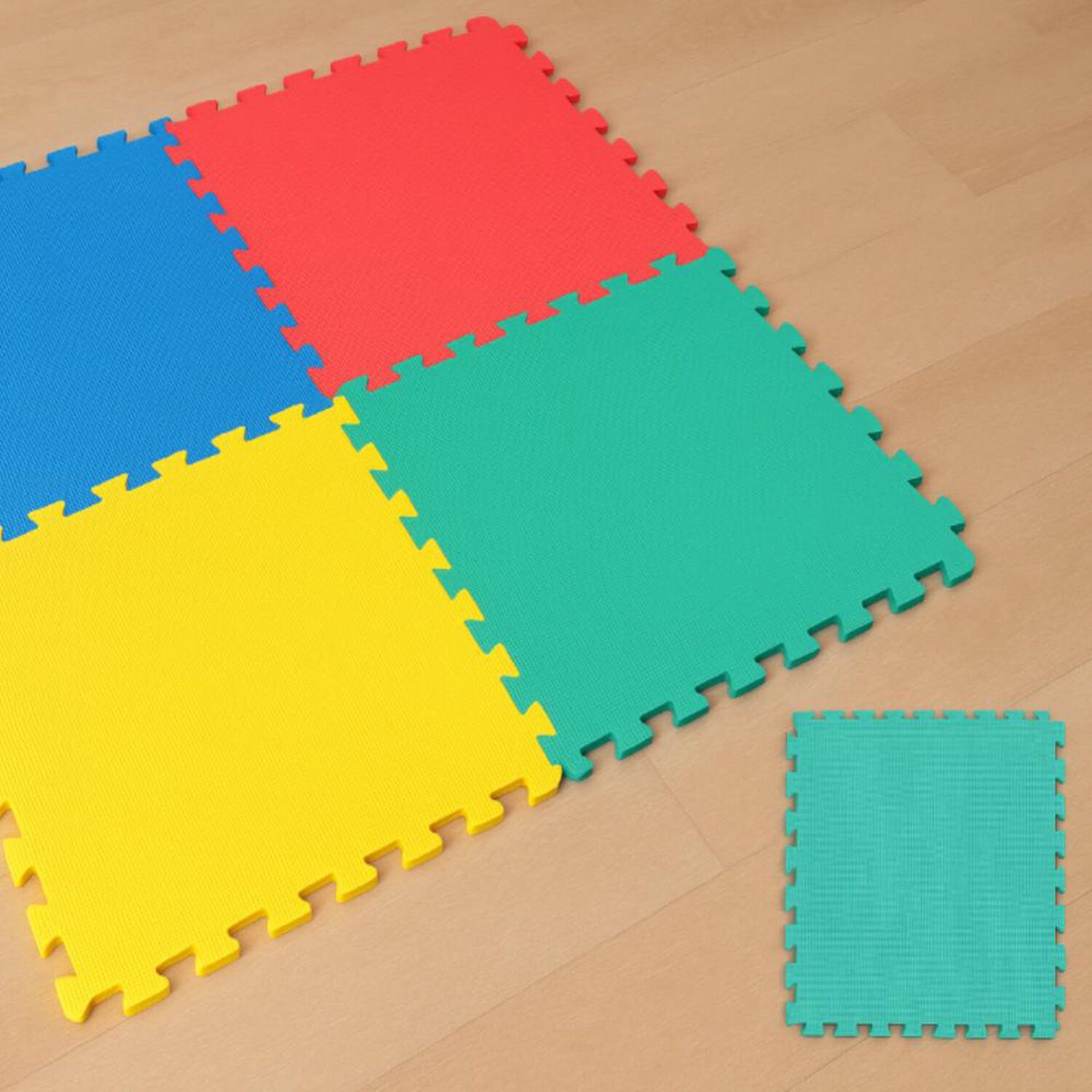 Alfombra Goma Eva 60x60 Cm Infantil 12 Piezas De Colores image number 2.0