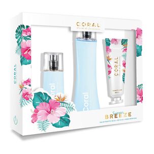 Set De Perfumería Breeze Coral / 100 Ml / Eau De Toilette
