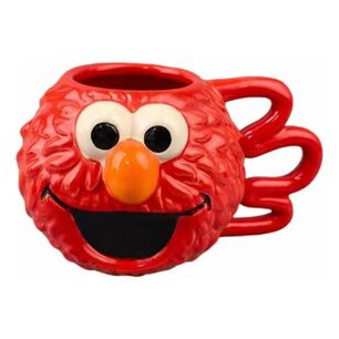Taz&oacute;n Cer&aacute;mica 3d Elmo Sonrisas Plaza Sesamo