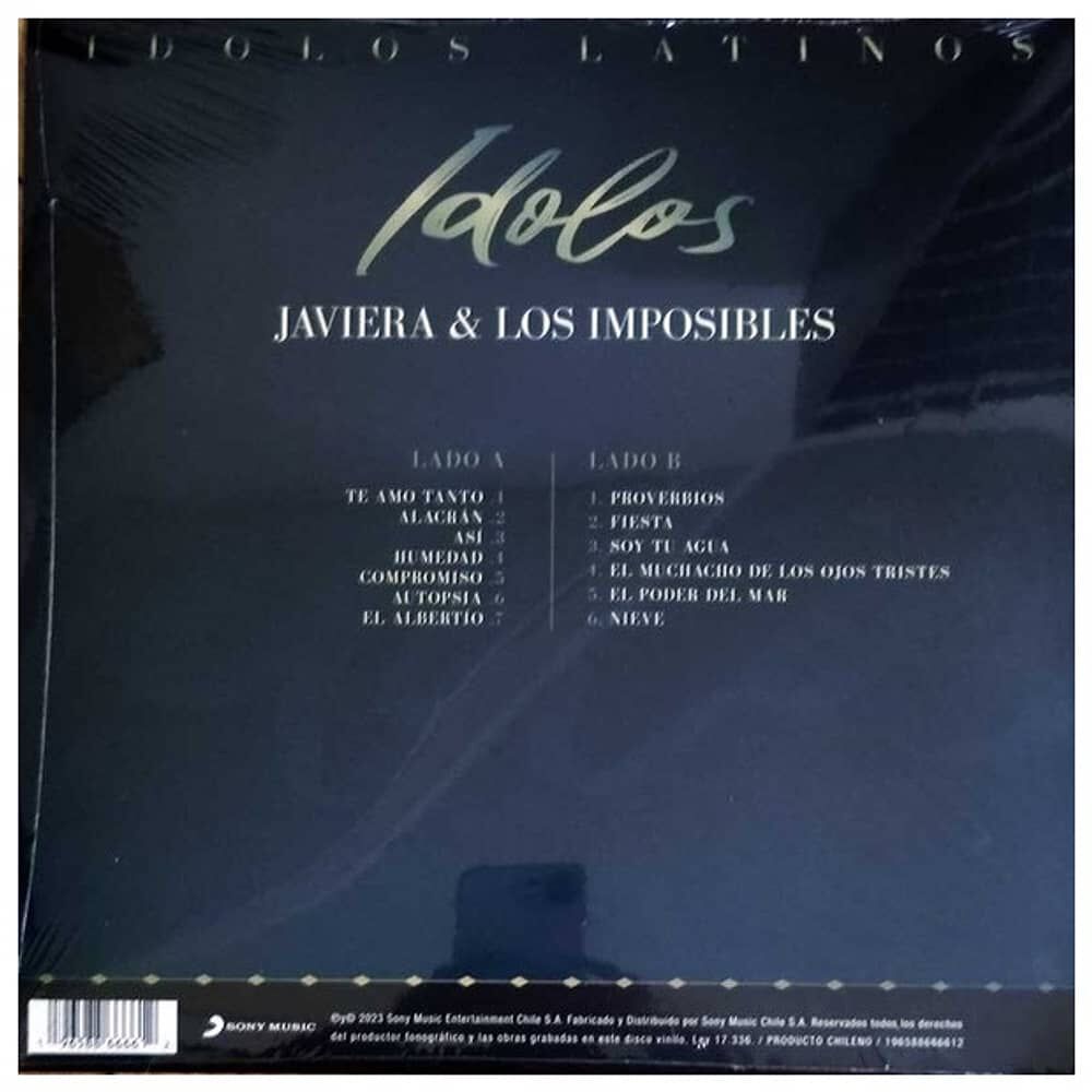 Javiera Y Los Imposibles - Idolos Latinos | Vinilo image number 1.0