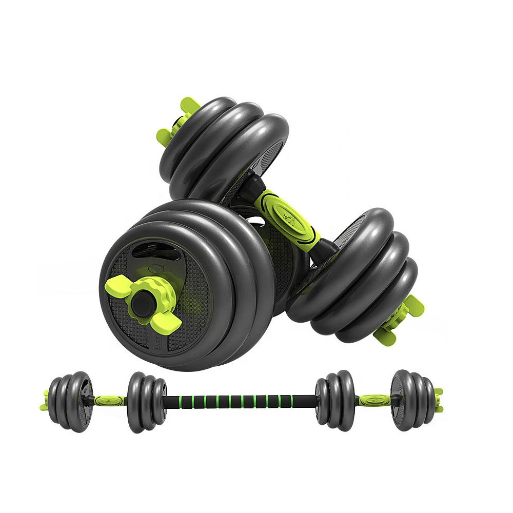 Set De Mancuernas 30 Kg Con Union Light Green image number 0.0