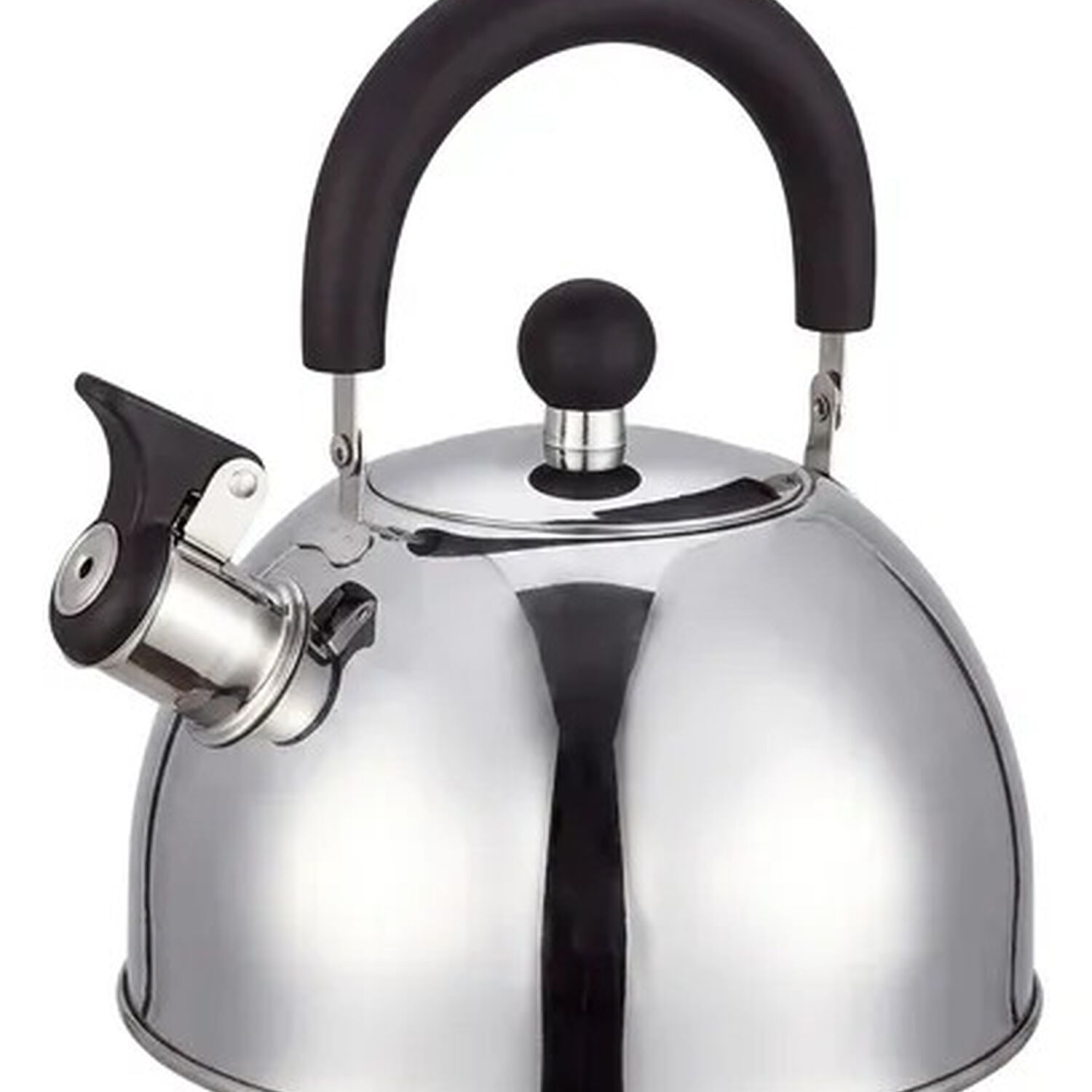 Tetera 2.5 Litros Acero Inoxidable Con Silbato Color Cromo image number 6.0
