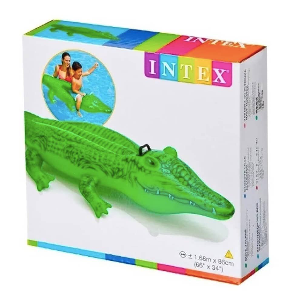 Flotador Inflable Cocodrilo 168cm image number 3.0