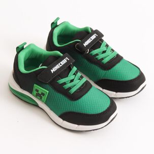 Zapatilla Con Luces Ni&ntilde;o Tnt Minecraft
