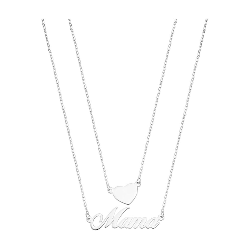 Collar Lp3234-1/1 Lotus Silver Mujer Mothers Love image number 0.0