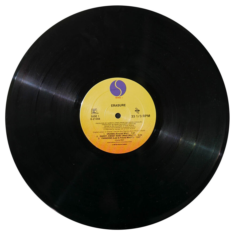 Erasure - Drama! | 12" Maxi Single Usado image number 2.0