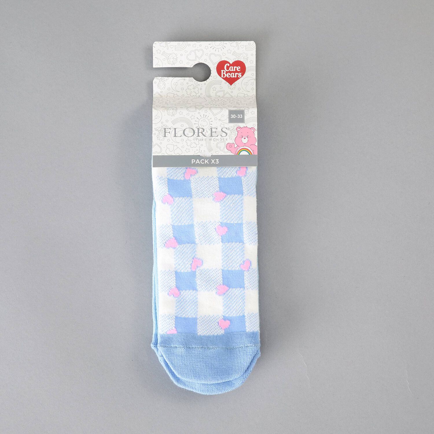 Calcetin 3x Pack Flores Ni&ntilde;a 33883-14 image number 0.0
