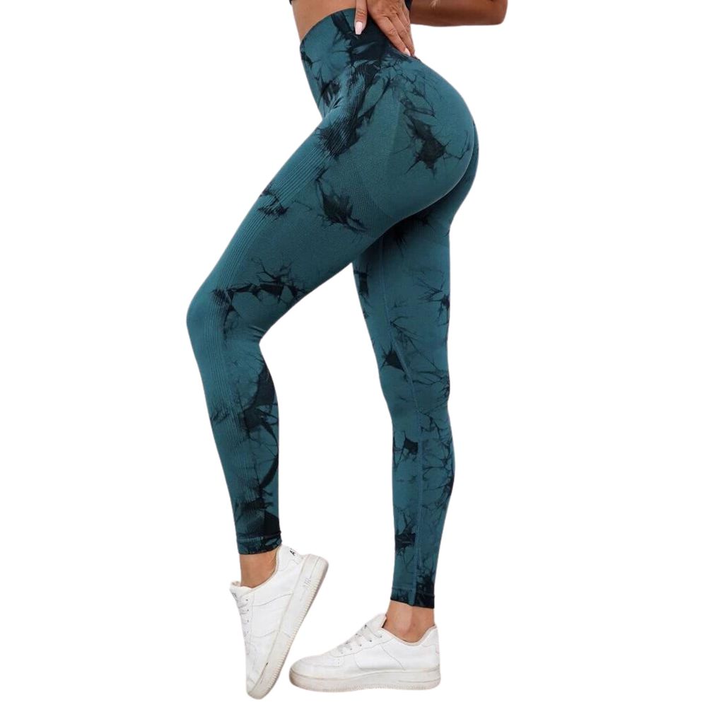 Calzas Leggings Push Up Sukha Verde Oscuro image number 1.0