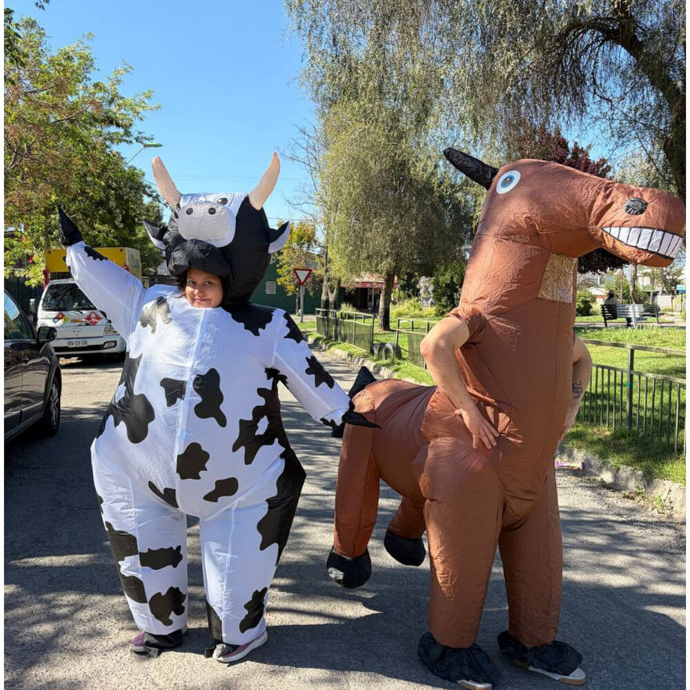 Disfraz Inflable Vaca Animal Adulto image number 8.0