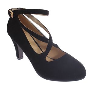 Zapato Taco Negro Heriel Art. 5h6551black