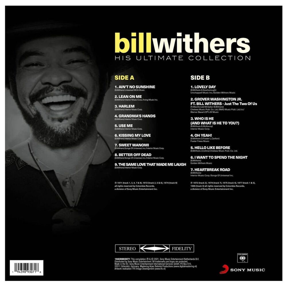 Bill Withers - His Ultimat Collection | Vinilo image number 1.0