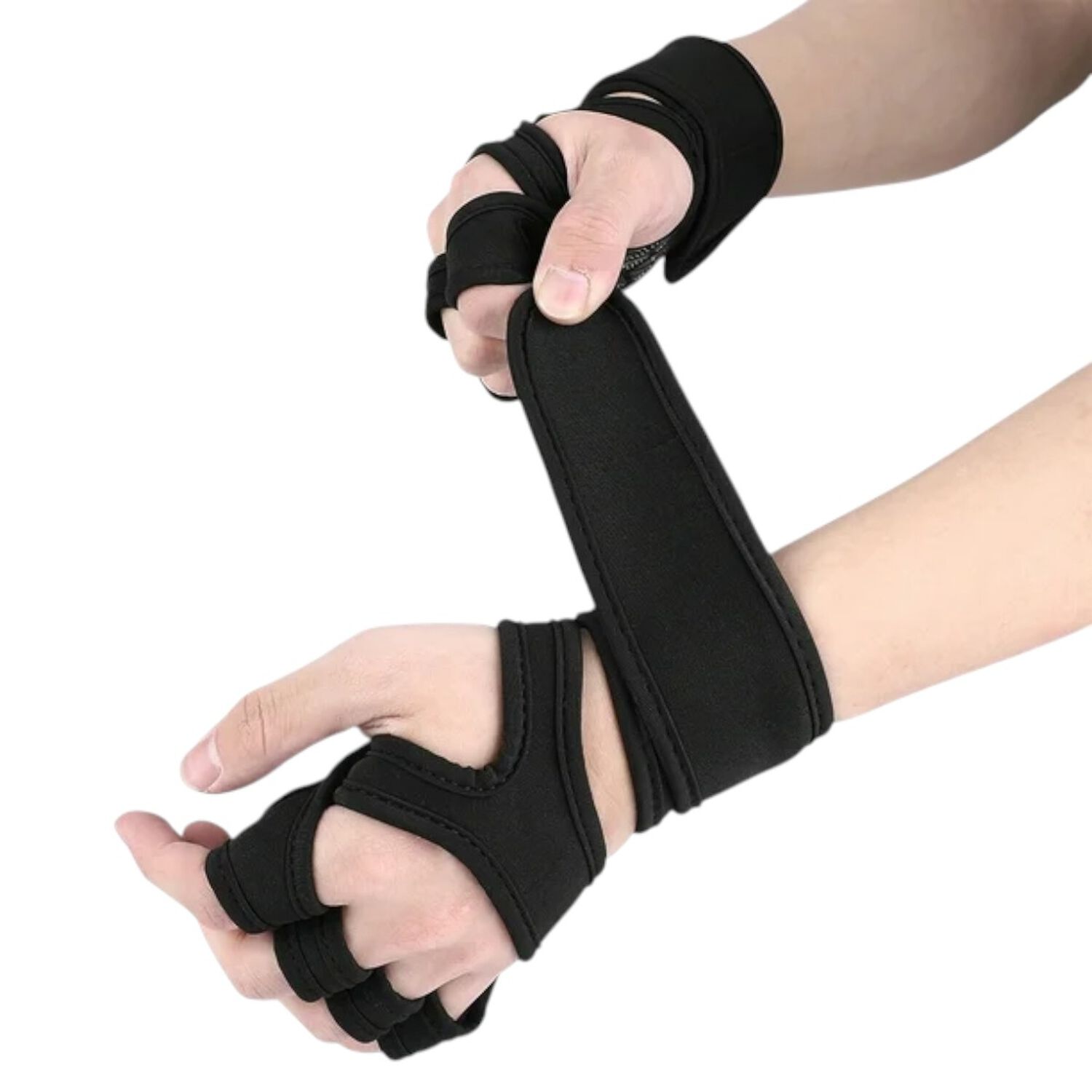 Guantes Calleras Para Pesas Soporte Mu&ntilde;ecas Gym Crossfit image number 2.0