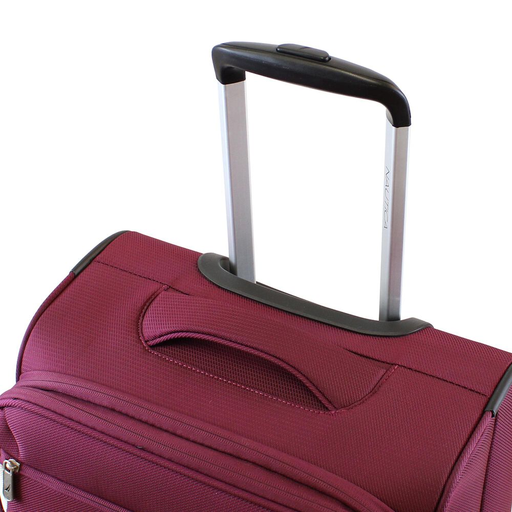 Maleta De Tela Mediana Nautica Marbella 20kg Burdeo image number 3.0