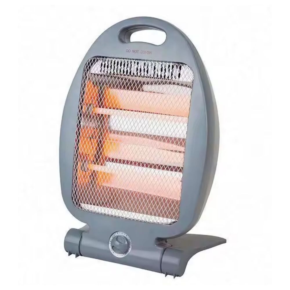 Calefactor Estufa Halógeno 800w Bajo Consumo Oficina Gris image number 0.0