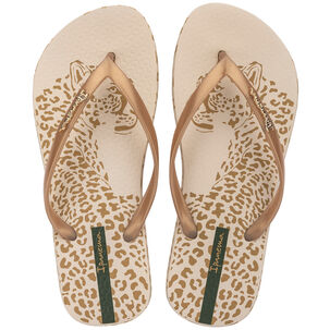 Sandalia Mujer Beige/oro Animal Chic Ipanema