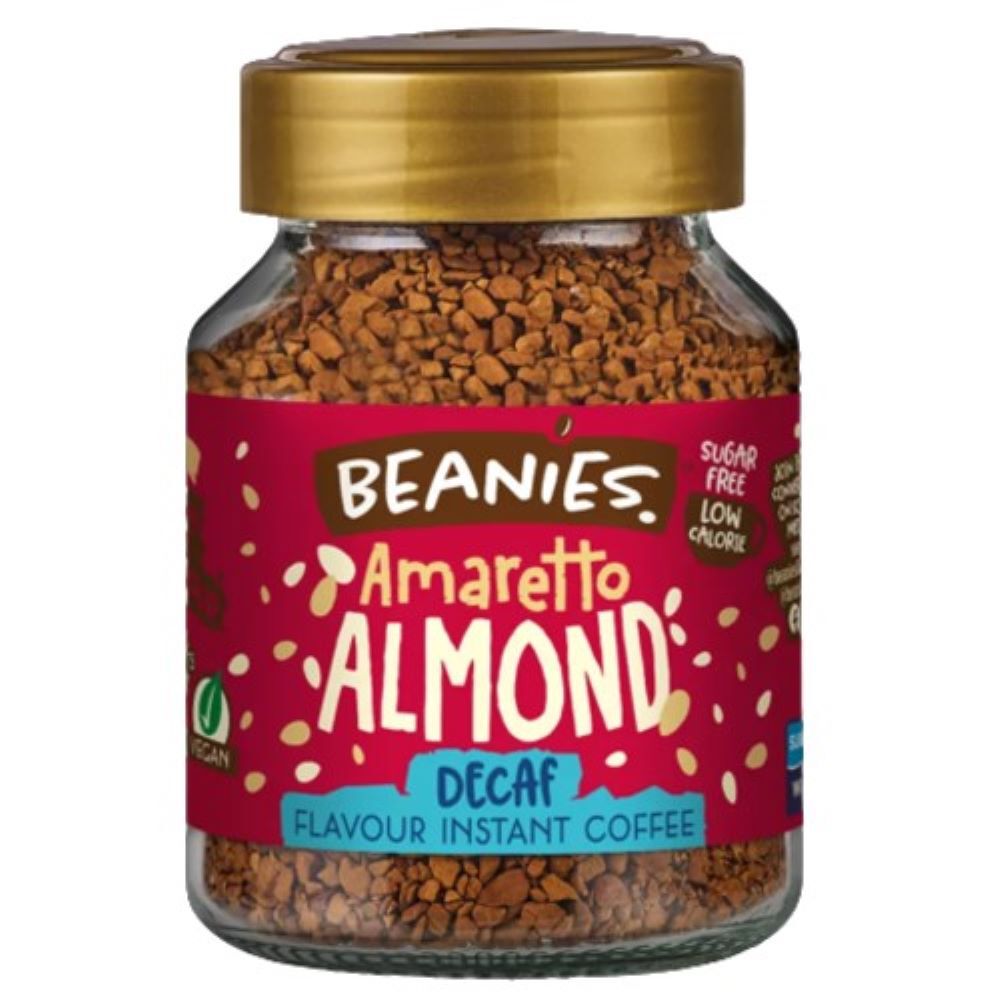 Caf&eacute; Beanies Liofilizado Descafeinado Amaretto Almond image number 0.0