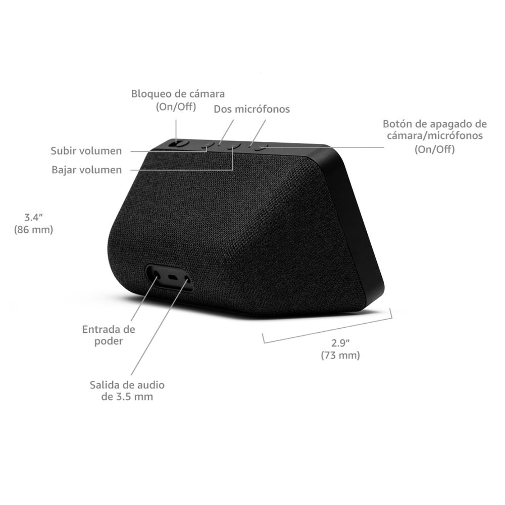 Asistente Virtual Amazon Echo Show 5 1era Gen Con Alexa (2019) Reacondicionado image number 2.0