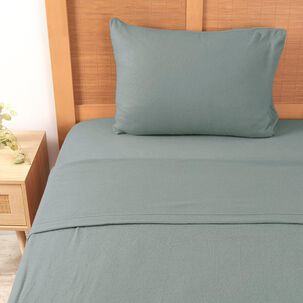 Sabana Polar Lisa 1.5 Plazas Verde