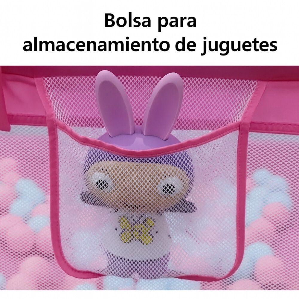 Corral Infantil 128cm Con Aro De B&aacute;squet Y Puerta Segura image number 4.0