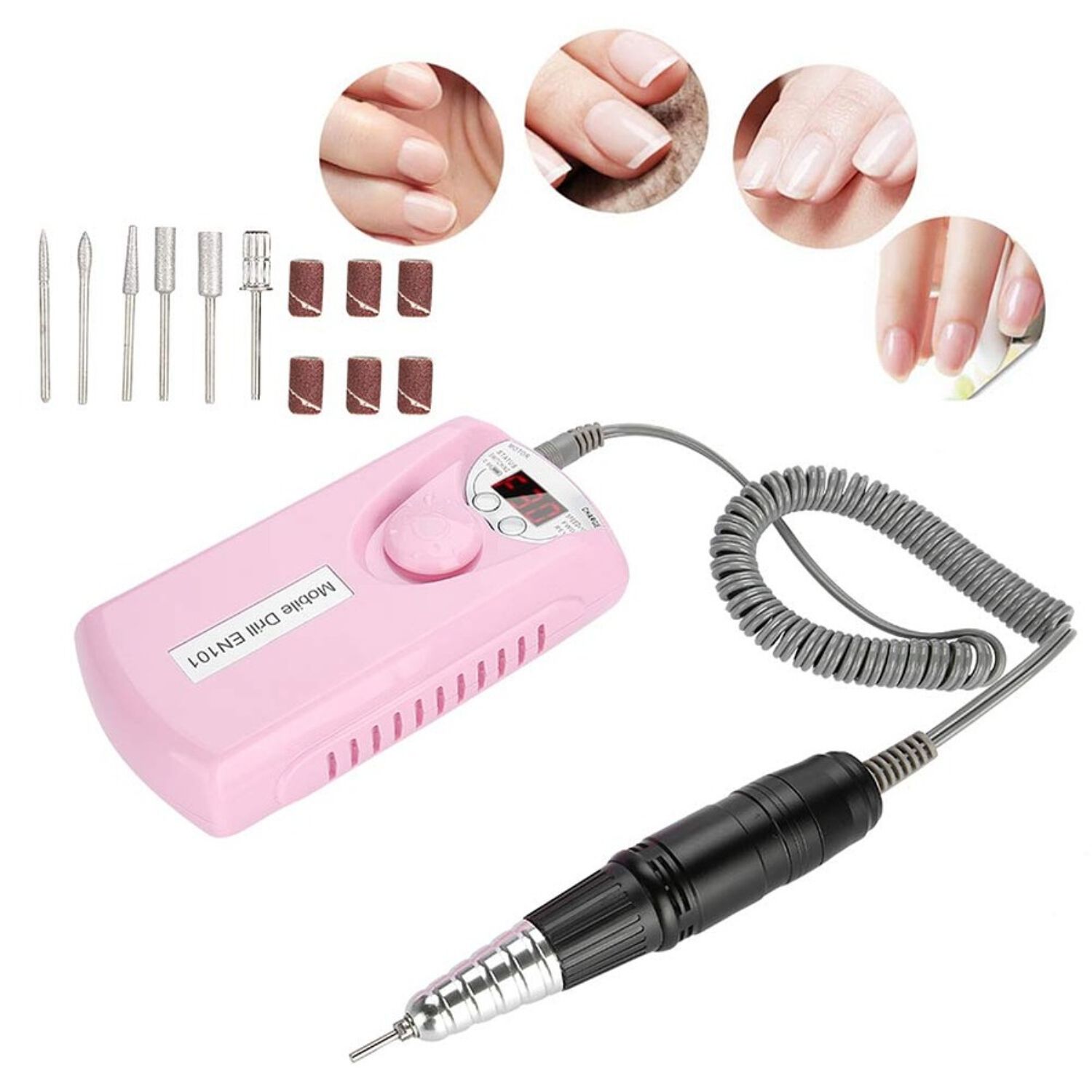 Torno Inalambrico 30000 Rpm Manicura Torno U&ntilde;as image number 0.0