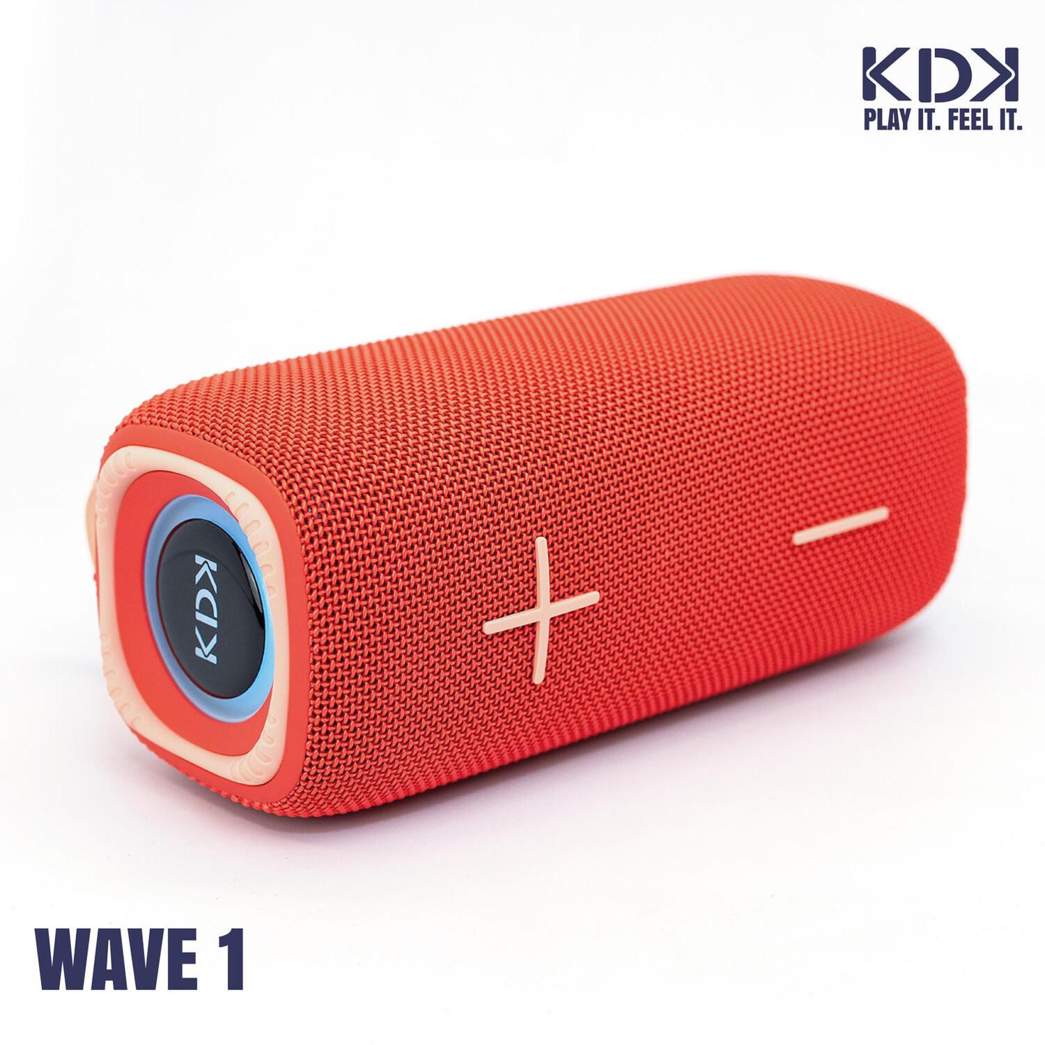 Parlante Mini Bluetooth Kdk Wave 10w Naranjo image number 2.0