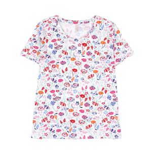Polera Full Print Manga Corta Cuello Redondo Mujer Geeps