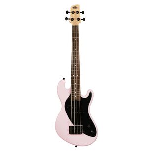 U-bass Cuerpo S&oacute;lido Fretted Pale Pink Ubass-sb-lp-fs Kala