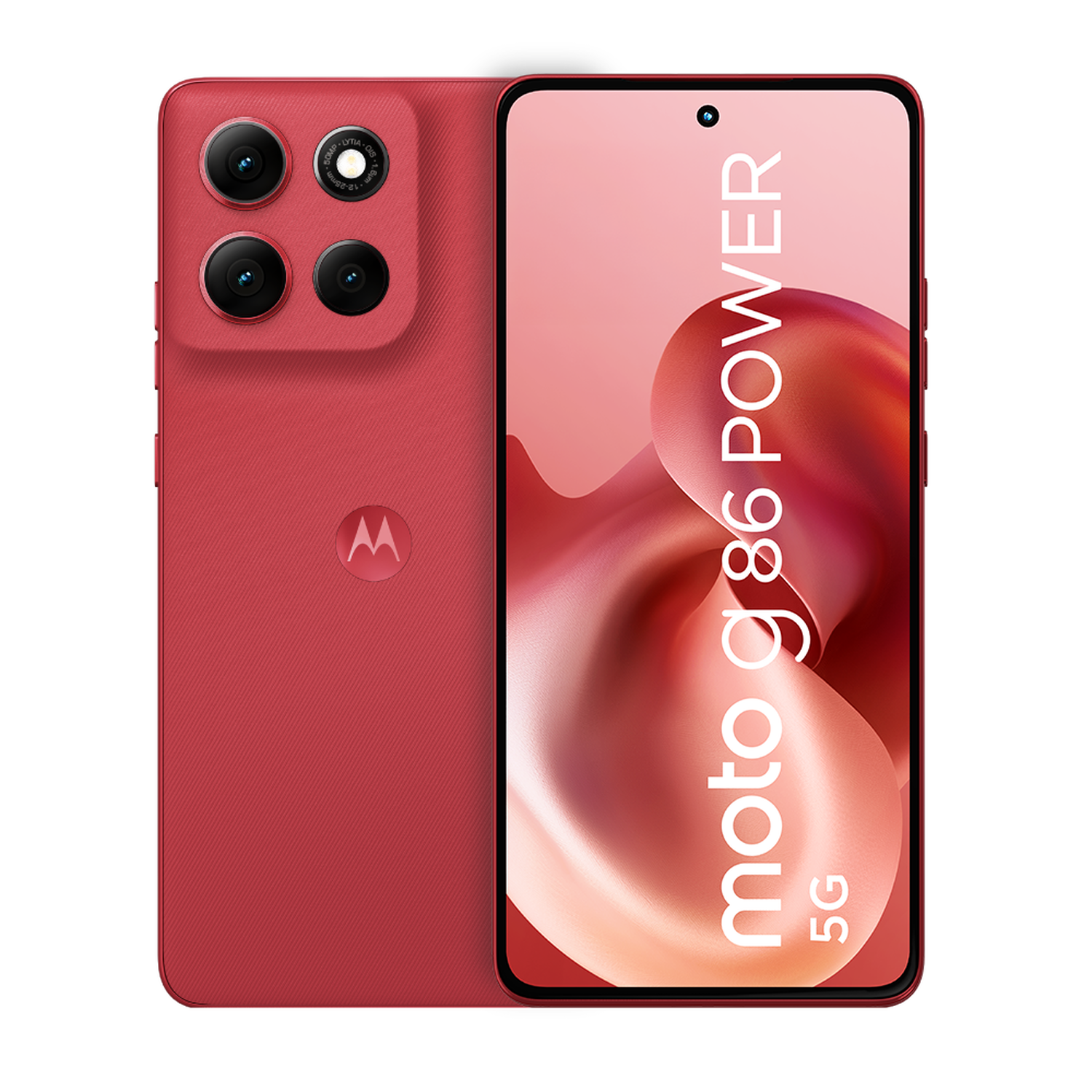 Smartphone Motorola Moto G86 Power / 5G / 256 GB / Cereza / Liberado image number 0.0