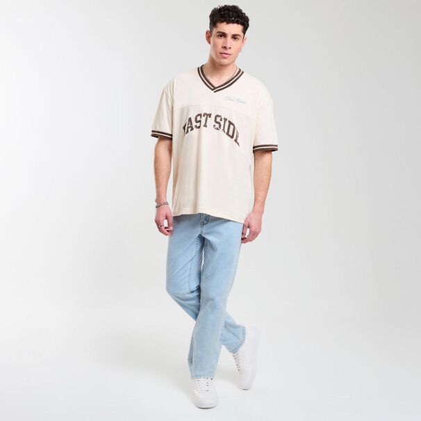 Jeans Tiro Medio Slim Hombre Skuad