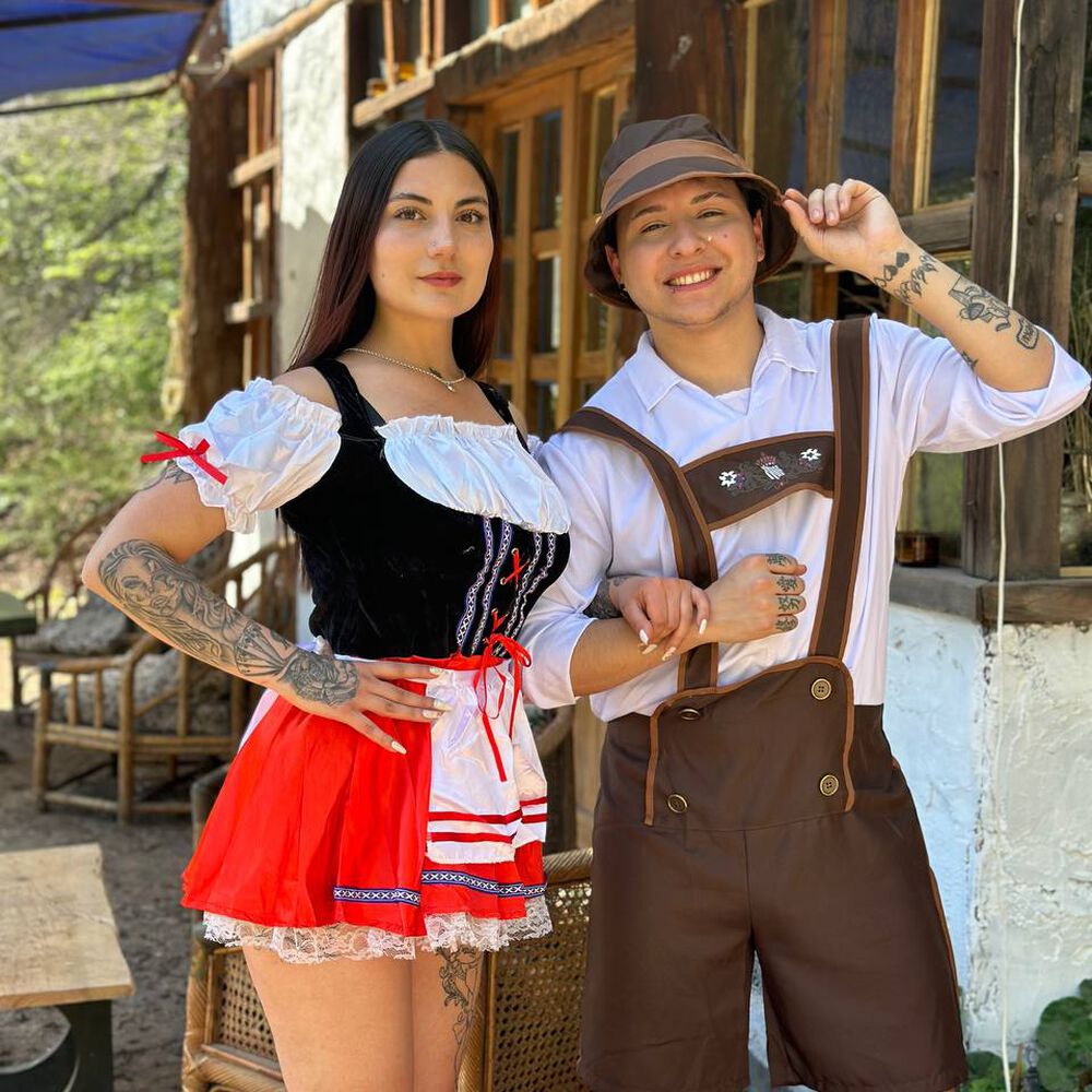 Disfraz Mujer Fiesta De La Cerveza Oktoberfest Munich image number 3.0