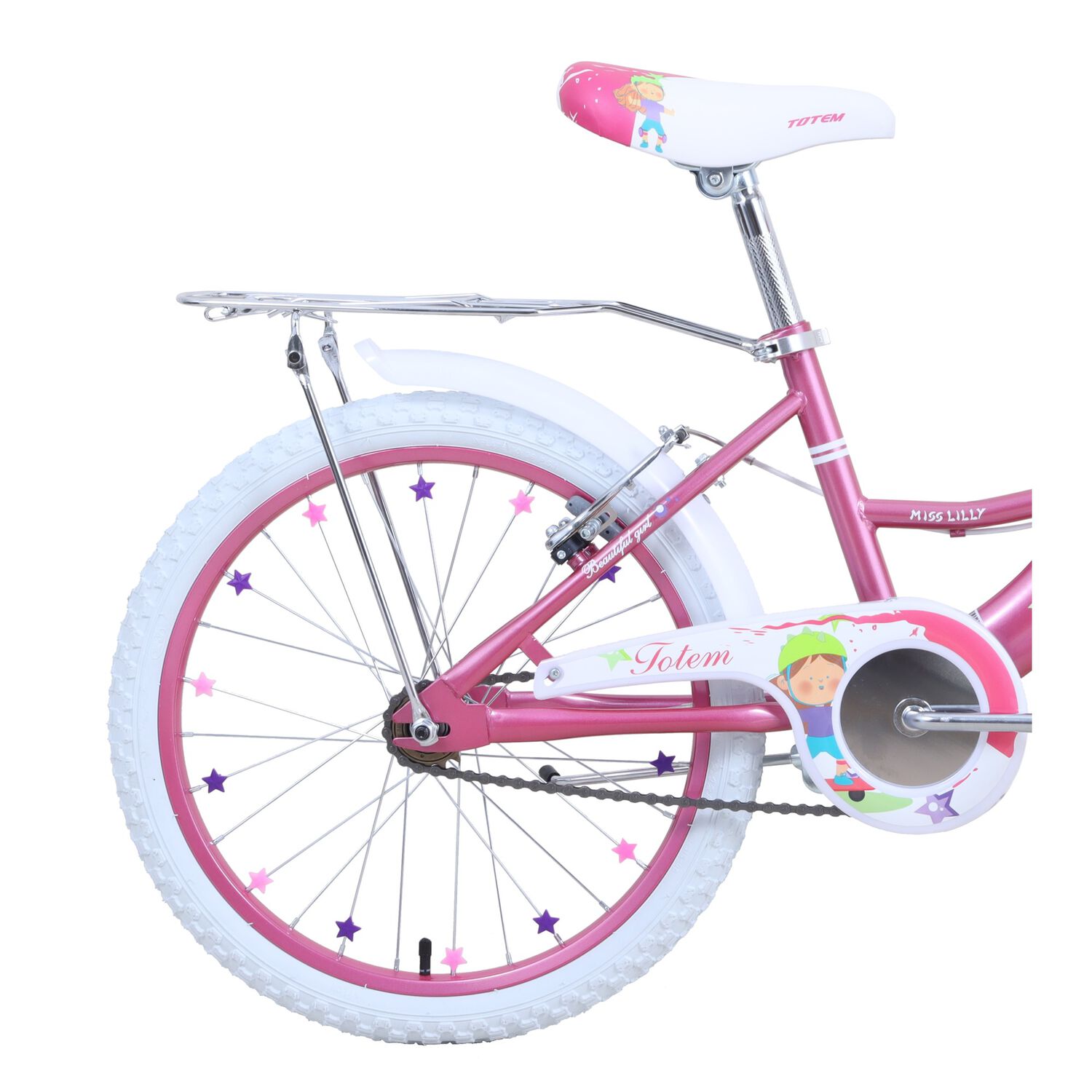 Bicicleta Totem Infantil Aro 20 Miss Lilly Fucsia image number 3.0