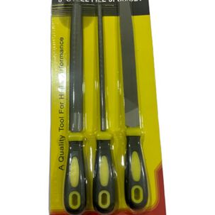 Set Juego De Limas De Acero 3 Piezas 8 Pulgadas