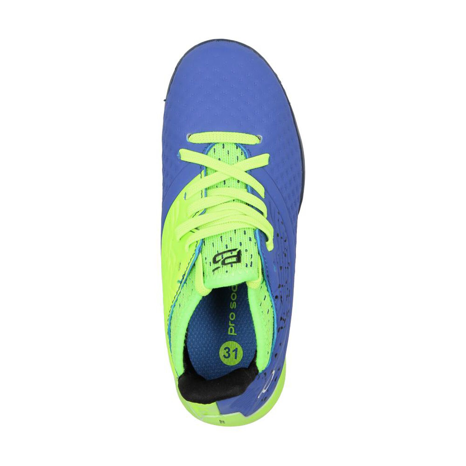 Zapatilla F&uacute;tbol Ni&ntilde;o Pro Soccer Blue image number 4.0