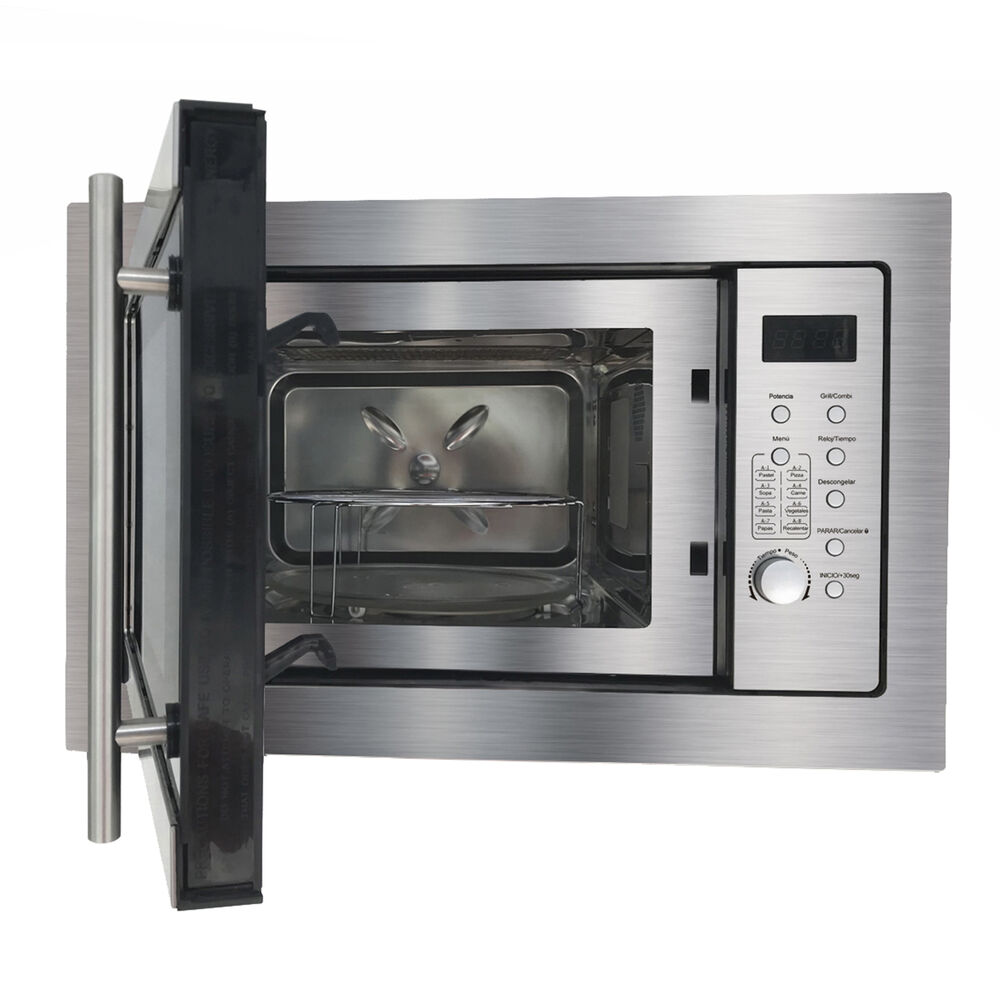 Microondas Empotrado Groner Inox Grill 25l image number 1.0