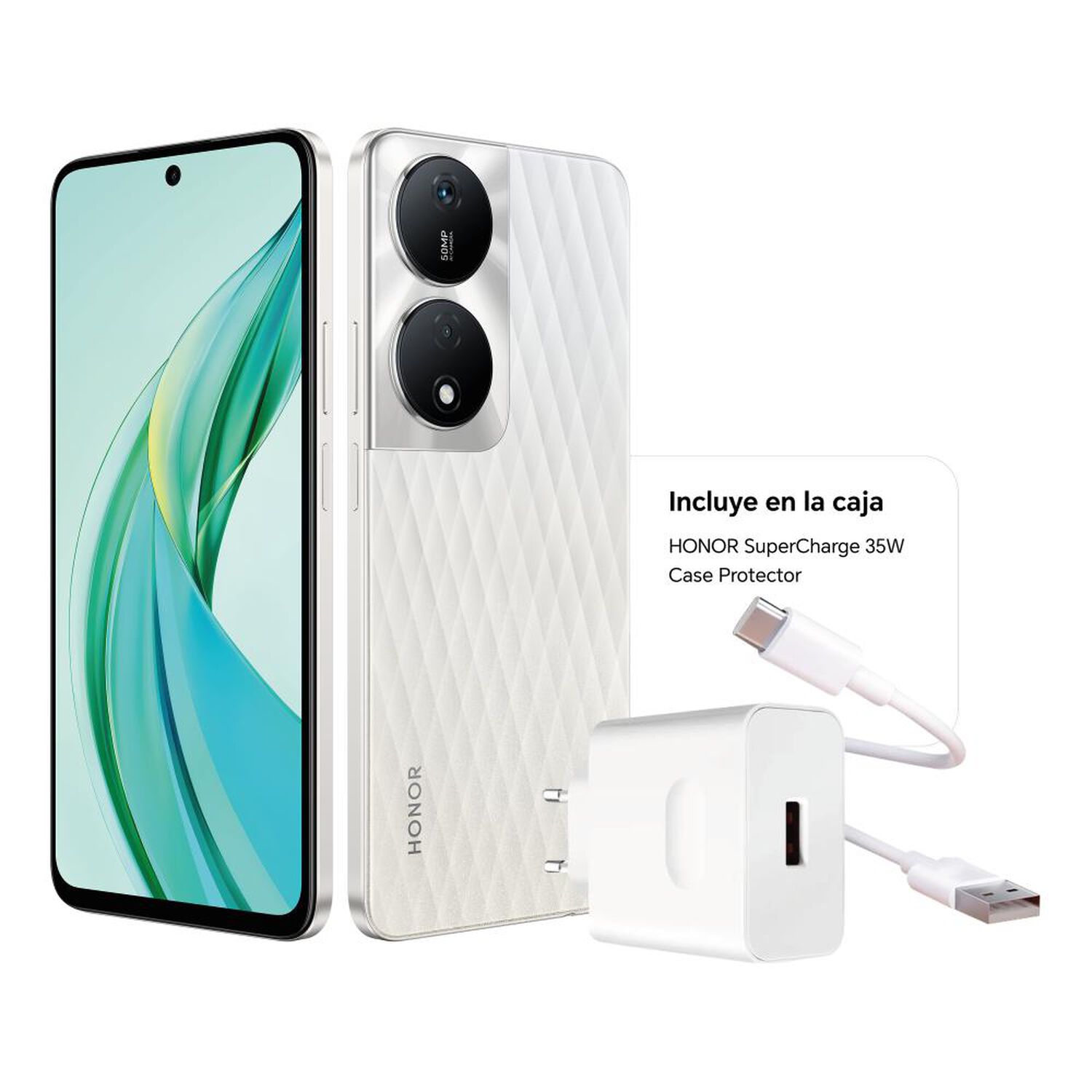Smartphone Honor 90 Smart / 256 GB / Silver / Claro image number 10.0