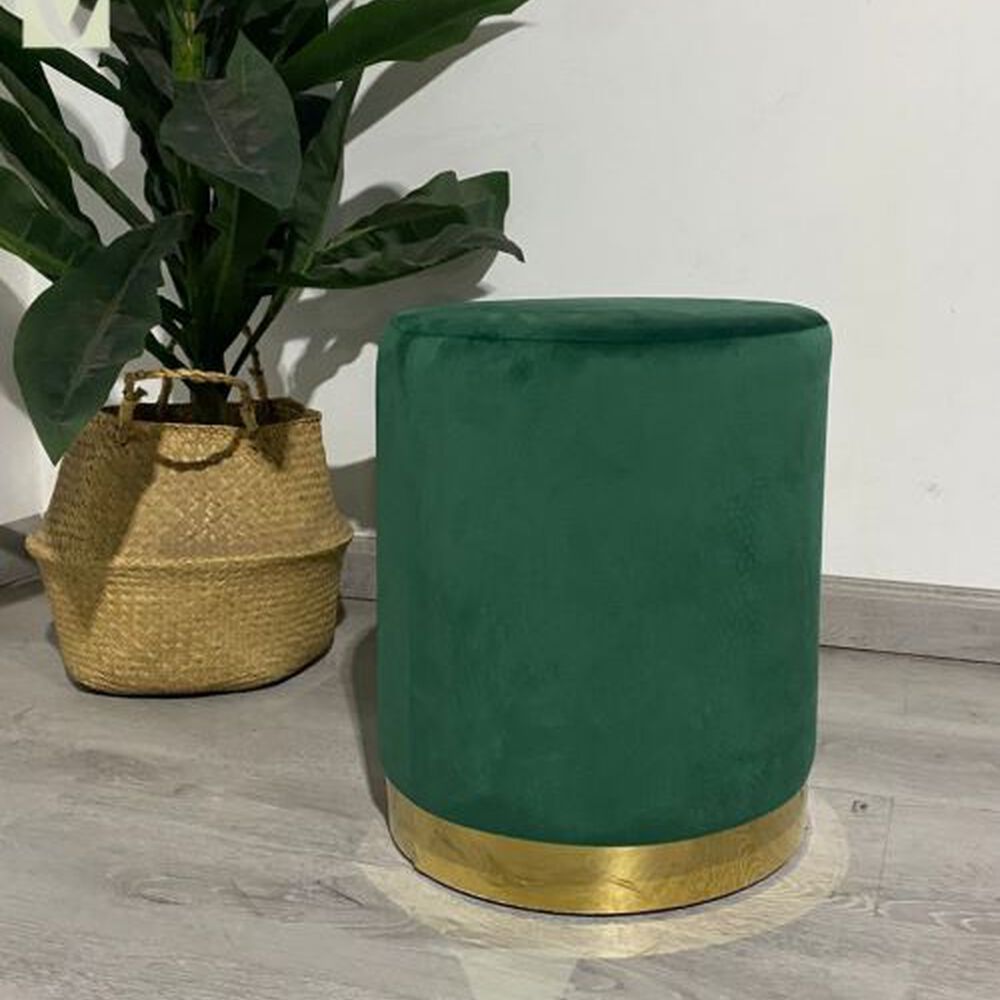 Puff Redondo Terciopelo Fancy image number 0.0