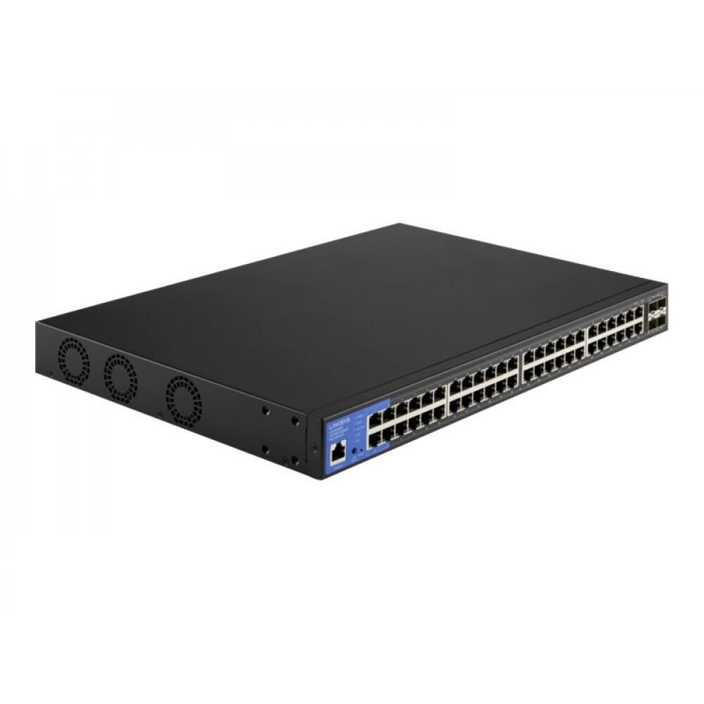 Switch Linksys 48 Ports Poe+ Gigabit 740w 4 Ports Sfp+10gbps image number 1.0