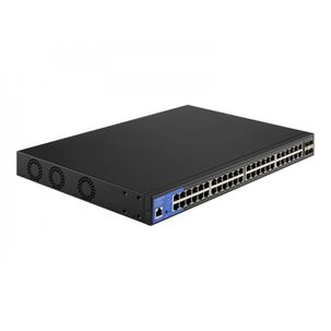 Switch Linksys 48 Ports Poe+ Gigabit 740w 4 Ports Sfp+10gbps