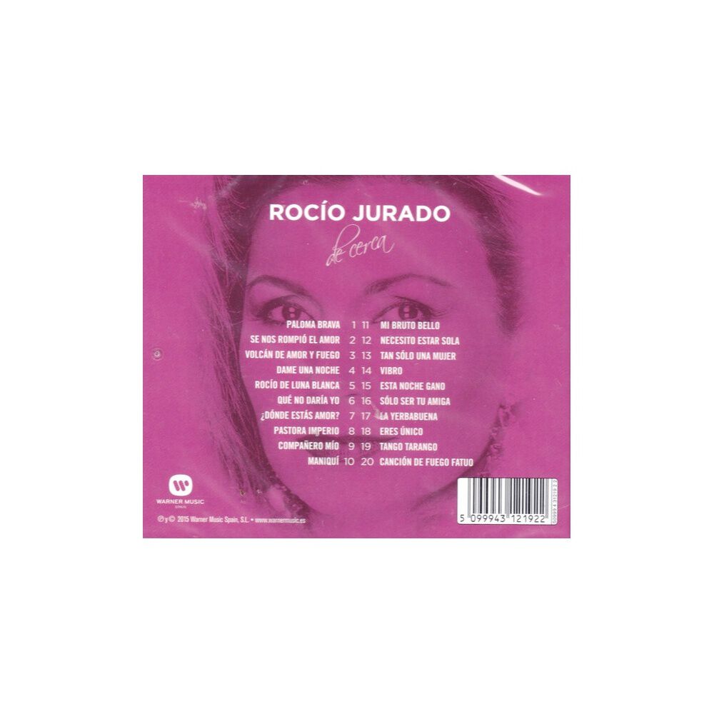 Rocio Jurado - De Cerca | Cd image number 1.0