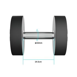 Mancuerna Redonda Pu 25 Kg