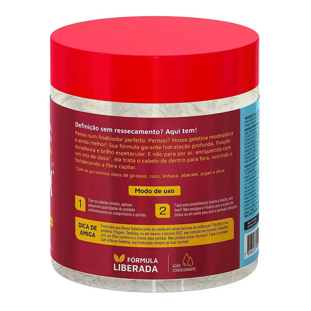 Gel Definidora Meus Cachos De Cinema 500g Novex image number 1.0