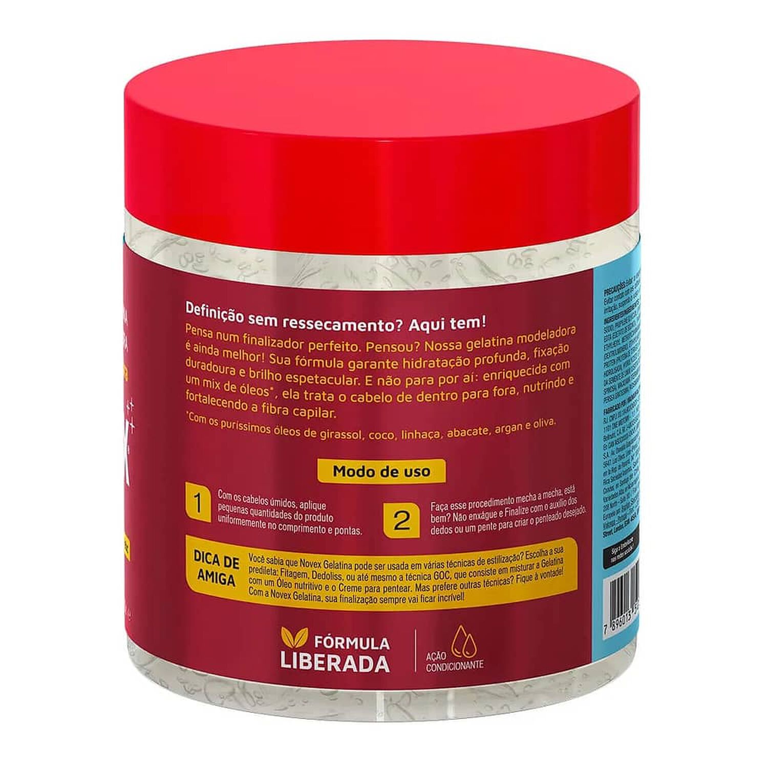 Gel Definidora Meus Cachos De Cinema 500g Novex image number 1.0