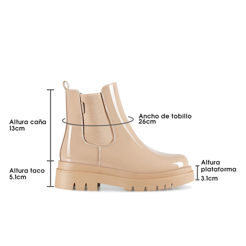 Botin Mujer Marimar Caqui Weide image number 5.0