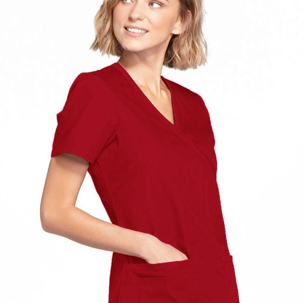 Conjunto Polera Y Pantalón Clinico Cherokee Matrona Rojo image number 0.0