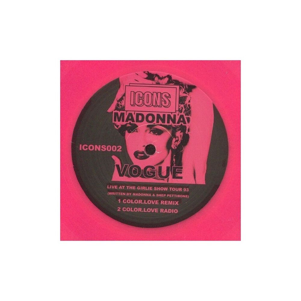 Madonna - Vogue (12" Maxi Single) (hot Pink Vinyl) | 12" Maxi Single Vinilo image number 0.0