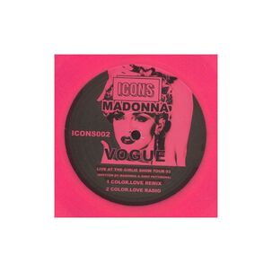 Madonna - Vogue (12" Maxi Single) (hot Pink Vinyl) | 12" Maxi Single Vinilo