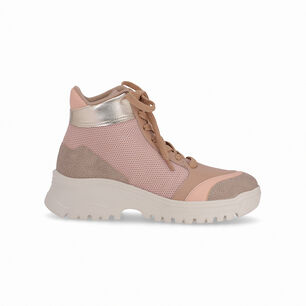 Zapatilla Mujer 2 Lana Rosa/dorado Piccadilly
